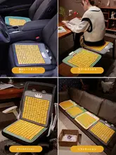 快適！通気性のある一体型座椅子クッション【オフィス用・長時間座る方に】
