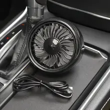 車載扇強風12V24V大型トラック用車内装飾エアコン吹出し口小型ファン