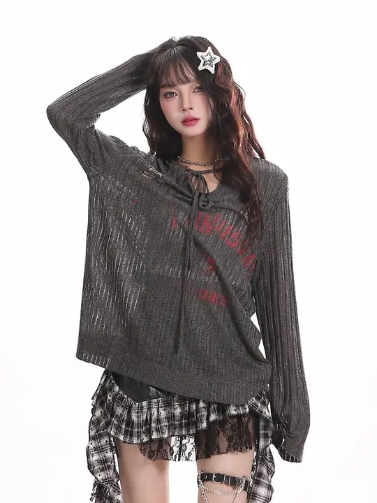ビンテージ風 メッセージプリント Tシャツ【春用・ゆったり・カジュアル】