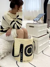 携帯用足湯バッグ【折りたたみ式・洗面器付き・保温機能】