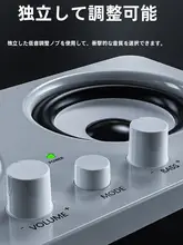 家庭用PCスピーカー【多メディア・デスクトップ・小型重低音】