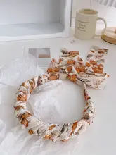 旅行向けレトロヘアバンド【リボンデザイン・編み込み用・バタフライノット】
