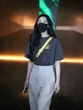 高級感あるストレートカットカジュアルスーツパンツ【微垂れ・ハイウエスト・ゆったり・スリム効果】