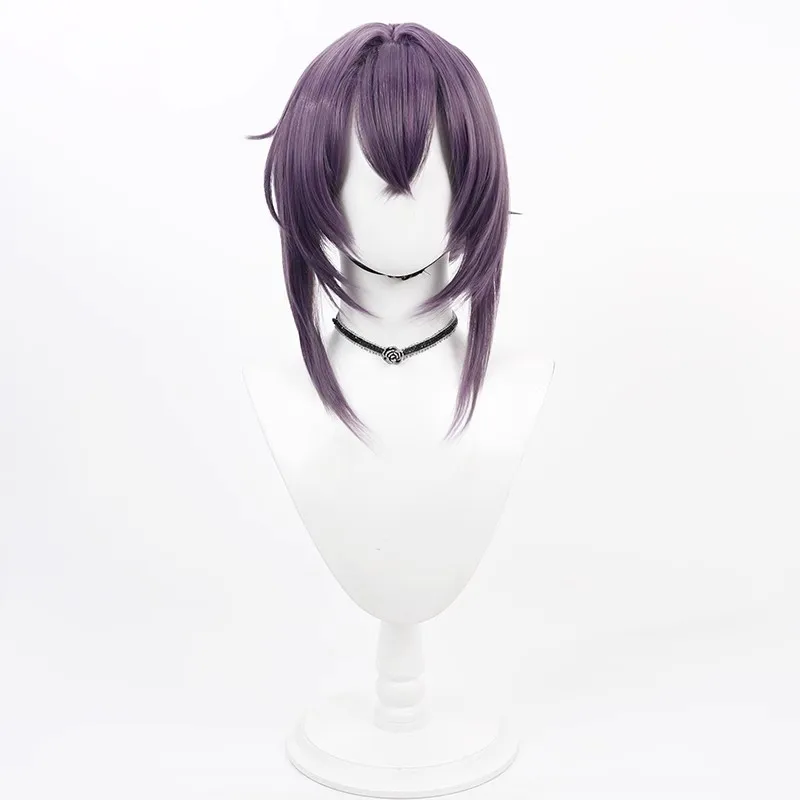 コスプレ用ウィッグ 伊草遥香デザイン：深紫色ショートヘアの実用性と適用シーン