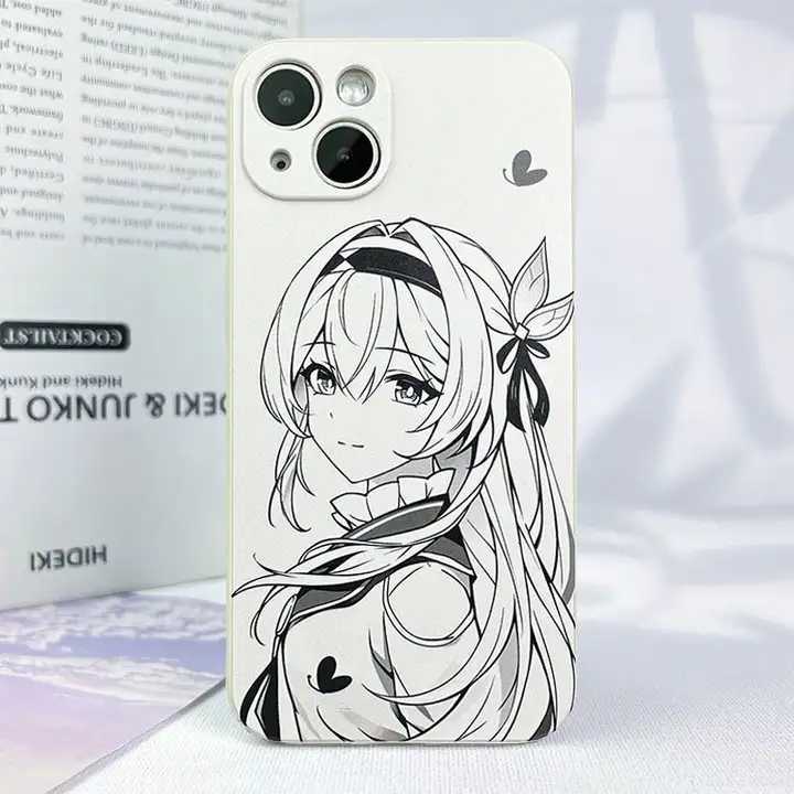 線画デザインのスマホケース【星穹鉄道・鳥のモチーフ・iPhone・Huawei・Xiaomi対応】