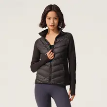 SW 90%白鹅绒入り 軽量防風ダウンジャケット【女性用・アウトドア・フィットネス】