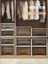 高耐久透明引き出し衣類収納ボックス【整理整頓・クローゼット用・収納ケース】