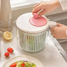 便利な野菜脱水器【洗面器付き・キッチン用・家庭用】