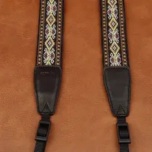 カメラストラップ 刺繍 エスニック柄 一眼レフ ミラーレス デジタルカメラ 撮影 肩掛け CAM8424 「camin」