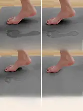 CIMO 吸水性の高いソフト珪藻土マット【防滑・バスルーム・トイレ用】