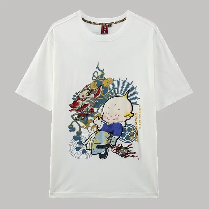 半袖Tシャツ ユニセックス 狐柄 コラボ ストリート 「ONIARAI」