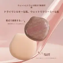 乾湿両用メイク用スポンジ【洗えるデザイン・収納ボックス付き】