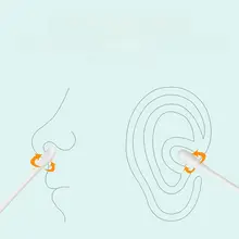 耳掃除用綿棒【二合一・使い捨て・子供用・衛生的】