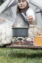 Naturehike アウトドアキャンプ鍋セット【携帯式・調理器具・食器付き】