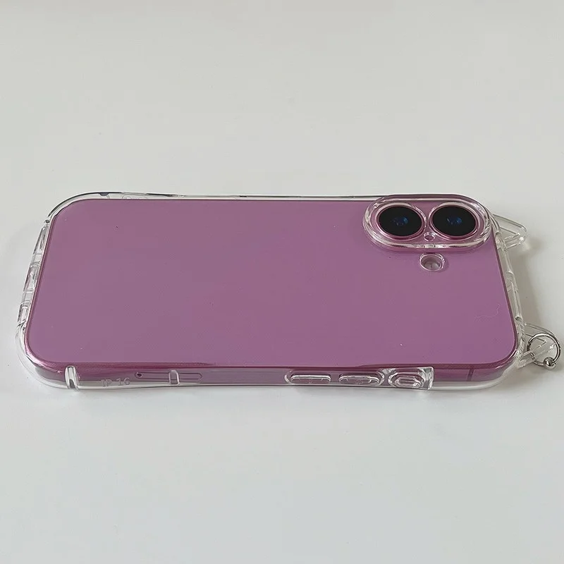 可愛い猫耳デザインの透明ソフトケース：iPhone対応で保護性とデザインのバランスを実現
