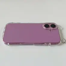 可愛い猫耳デザインの透明ソフトケース【iPhone対応・保護性抜群】