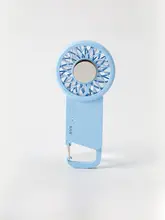 携帯用冷却ファン【静音設計・登山用フック付き】