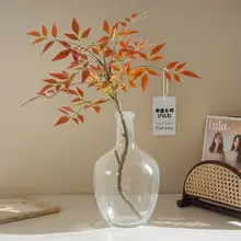 南天竹のフェイクグリーン植栽【インテリア装飾・デスク用・観葉植物】