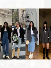 都会的で機能的！後ろスリット入りジャケット【女性用・カジュアル・上質感】