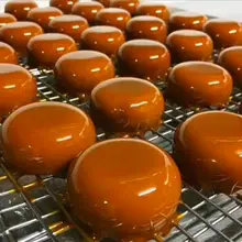 扁平な円形モールド 【ムースケーキ用・シリコン製・DIY】（セットアップ対応）