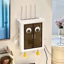 テレビボード用 コンセント隠しボックス【ルーター・セットトップボックス収納・装飾用】
