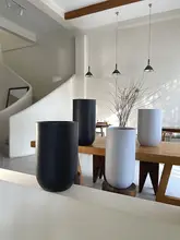 千年木スタイルのリビングフロア盆栽器【長条形・インテリア装飾用】