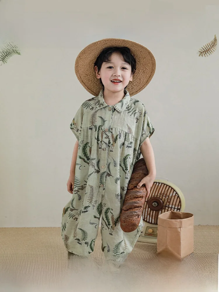 4歳の男の子に合う服のサイズは？デジタルプリントつなぎが解決するリアルな悩み