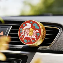 車載用香りディフューザー【エアコン通気口用・高級感・持続する香り】