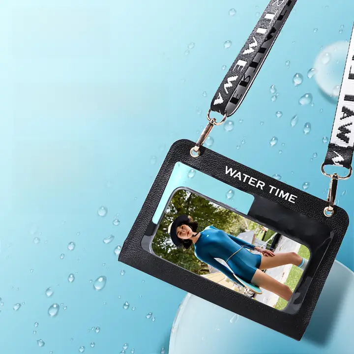 WATERTIME スマートフォン防水ケース【タッチスクリーン対応・屋外用・密封設計】
