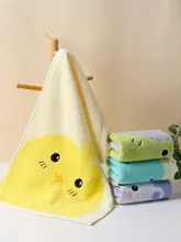 潔麗雅 100%コットン 赤ちゃん用フェイスタオル【柔らかい・吸水性あり・家庭用】