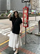 可愛らしいリボンデザインのビッグTシャツ【カジュアル・高品質】