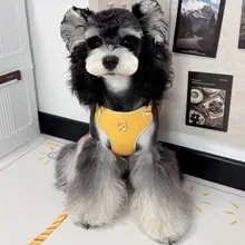 犬用ハーネスとリード【中型犬・小型犬用・工字型・脱出防止デザイン】