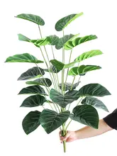 リアルな小さな観葉植物 ツルビニ 鉢植え【インテリア装飾用・デスクやリビングに最適】