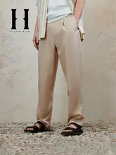 フィットのトレンド ロゴプリント スリムパンツ【メンズ・秋用・柔らかい素材】