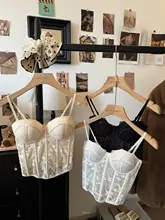 魚骨デザインのウエストシェイプキャミソール【セクシー・美背・胸パッド付き】