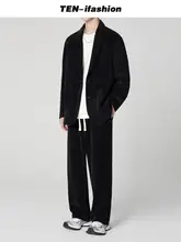 感漂うコーデュロイジャケット【クラシックスタイル・ゆったりストレートパンツ・秋冬用】（セットアップ対応）