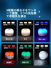 長時間駆動のアウトドアランプ【雰囲気照明・ハンドヘルド・キャンプ用】