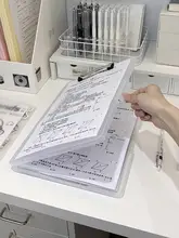 A4対応クリアファイル収納ボックス【学生用・デスクオーガナイザー・オフィス用品】