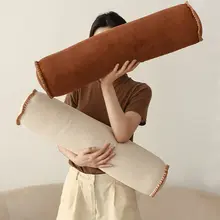カラフルな円形抱き枕【リビング・ソファ用・異形デザイン】