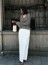 高身長向けリネン製ロングスカート【高腰・薄手・Aライン・夏用】