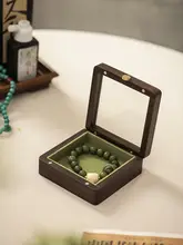 高級木製ハンドクラフト収納ボックス【大容量・天珠・香木展示用】