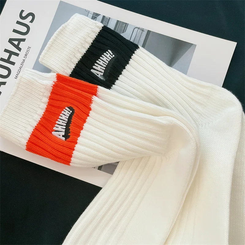 着物ブーツの選定ガイド：中筒靴下【粗いストライプデザイン・純綿・厚手】の実用性と使い方