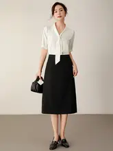 女性用職業スーツ【夏用・スカート・面接・シャツ・大学生向け】（セットアップ対応）