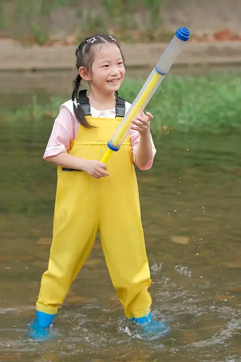 子供用防水オールインワン【海遊び・雨の日・釣り対応】（セットアップ対応）