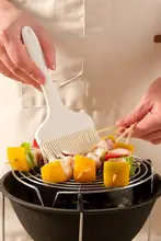高温耐性シリコンオイルブラシ【アウトドア・料理用・毛が抜けにくい】