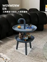 サイドテーブル 収納シェルフ 小  型 プラスチック ポップカラー レトロ おしゃれ 家庭用 リビング ソファサイド ベッドサイド 寝室