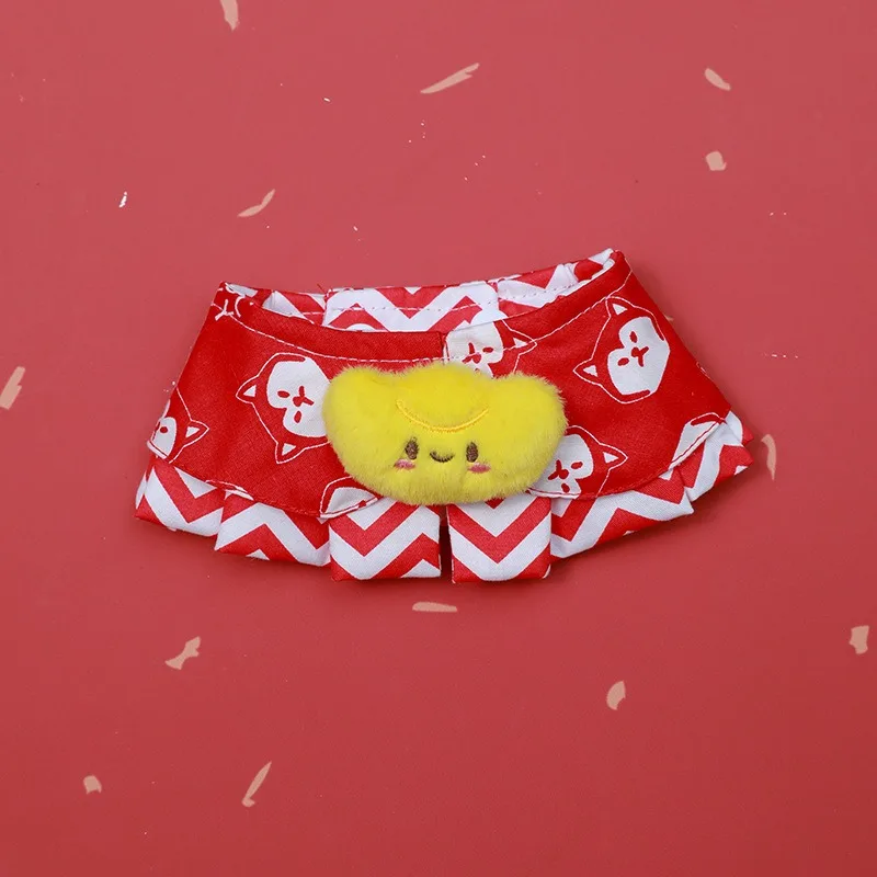 猫と犬用新年花柄元宝型ネックカバー：和風祭りデザインで季節を彩るペットアクセサリー
