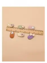 可愛いベビー用ヘアクリップ【女の子用・小花デザイン・髪留め・赤ちゃん用】