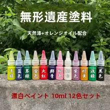 DIY大漆扇子【非遺漆・漂流漆・古風デザイン・材料パック】