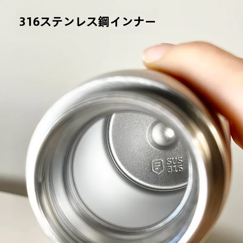 蓋付き保温マグカップ：270mlの316ステンレスミニボトルが実際の温度保持にどう貢献するか